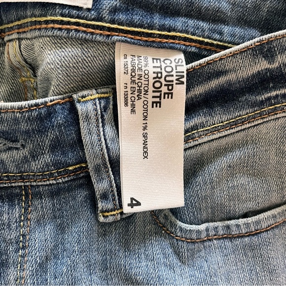 BNWT JOE FRESH LIGHT STONE WASH SLIM FIT JEANS - Picture 4 of 6